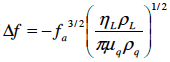 where Cf is the calibration constant